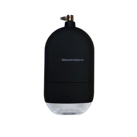 MaxxmAlarm illume Personal Alarm + LED Light Matte Black