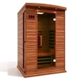 thumbnail image 1 of Maxxus 2-Person Full Spectrum Near Zero EMF (Under 2MG) FAR Infrared Sauna (Canadian Red Cedar), 1 of 5