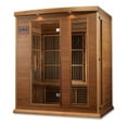 thumbnail image 1 of Maxxus 3-Person Near Zero EMF (Under 2MG) FAR Infrared Sauna (Canadian Hemlock), 1 of 5