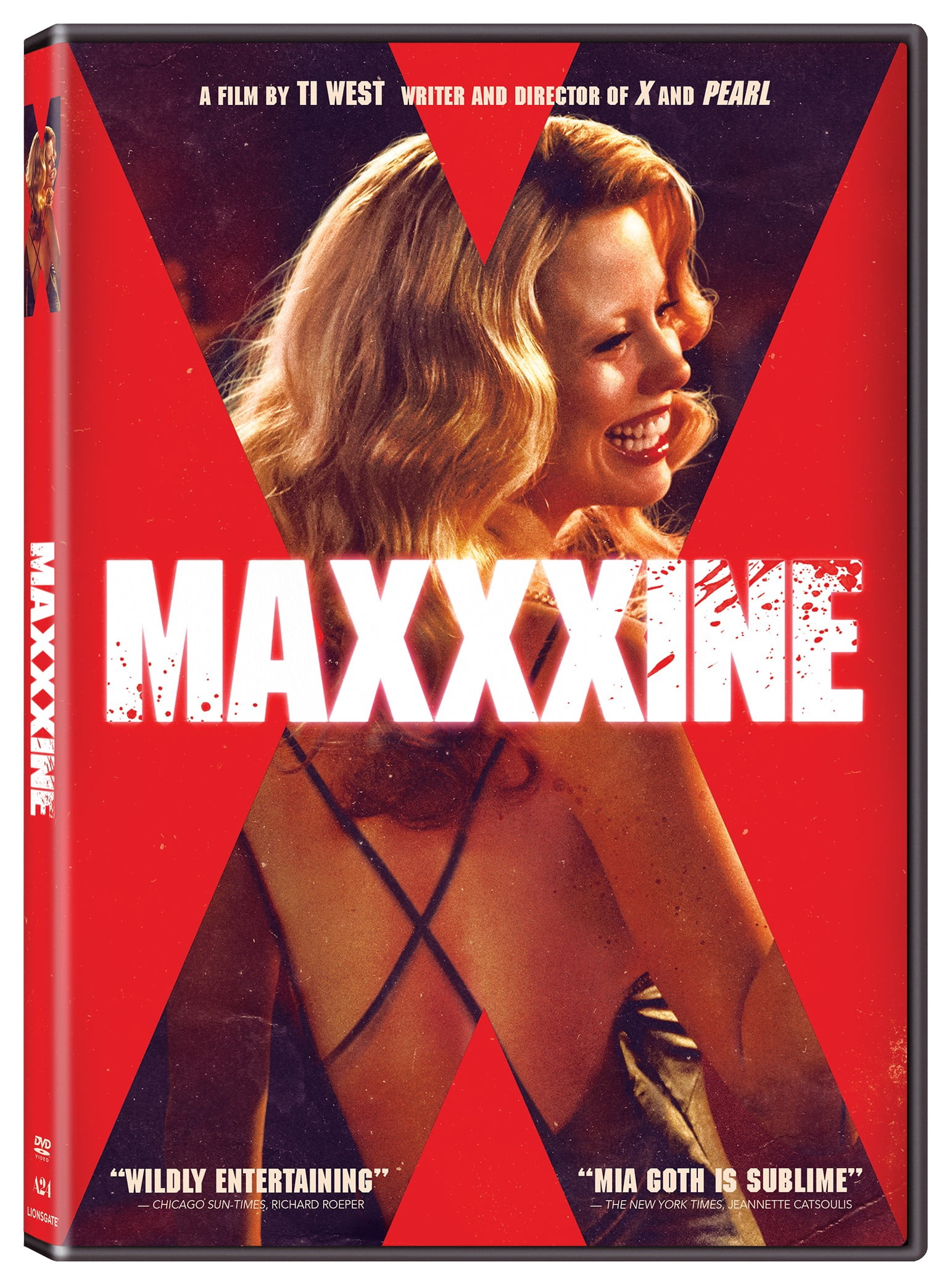Maxxxine (DVD) Lionsgate, Horror - Walmart.com