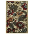 thumbnail image 1 of Maxy Home Hamam Collection Beige Floral Area Rug, 5' x 7', 1 of 4