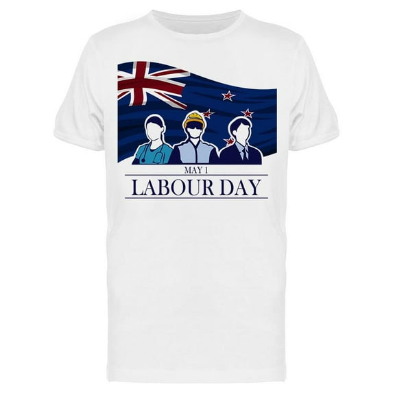 May 1 Labour Day T-Shirt Men -Image by Shutterstock, Male Medium
