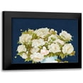 thumbnail image 1 of May 14x12 Black Modern Framed Museum Art Print Titled - Medley in Soft Navy, 1 of 5