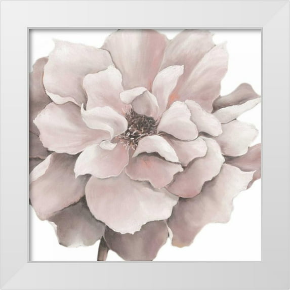 May 15x15 White Modern Wood Framed Museum Art Print Titled - Pink Precious Withaar