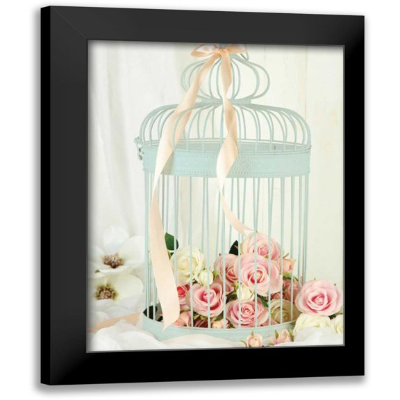May 19x24 Black Modern Framed Museum Art Print Titled - Think Blue