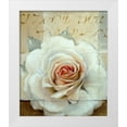 thumbnail image 1 of May 20x23 White Modern Wood Framed Museum Art Print Titled - Frosted Rose 2, 1 of 4