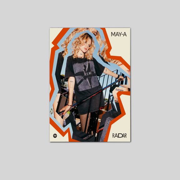 May-A Radar Poster Size 24''x36'' Goldengate