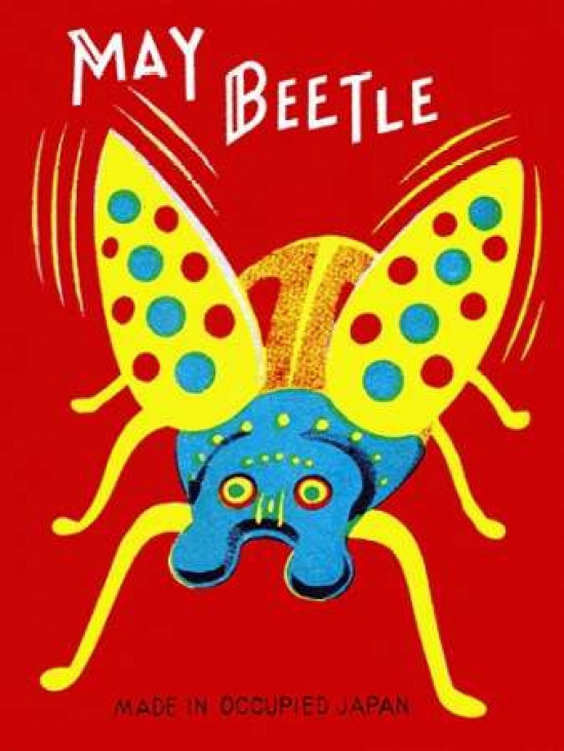 May Beetle Canvas Art - Retrobot (18 x 24)