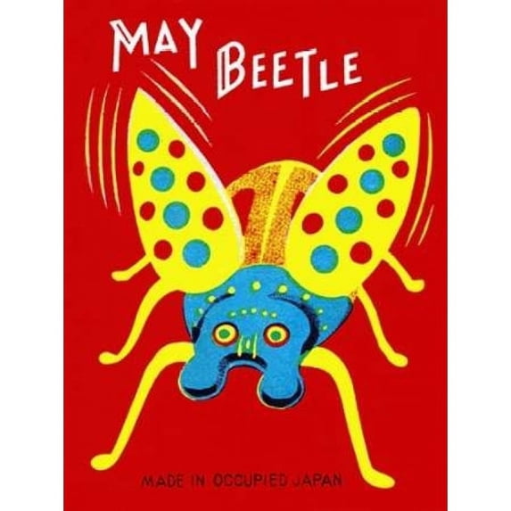 May Beetle Poster Print by Retrobot