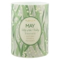 thumbnail image 1 of May Birth Month Battery Operated Flameless Pillar Candle 4" x 3", 1 of 6