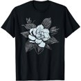 thumbnail image 1 of May Birthday Gardenia Flower Spring White Flower Gardening T-Shirt, 1 of 3