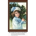 thumbnail image 1 of May Christmas be Evergreen in Your Hearts, Vintage Counted Cross Stitch Pattern (Pattern Only, You Provide the Floss and Fabric), 1 of 1