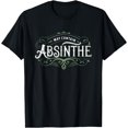 May Contain Absinthe Classic Wormwood Gift T-Shirt - Walmart.com