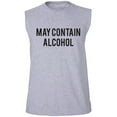 thumbnail image 1 of May Contain Alcohol Adult Sleeveless Tee, 1 of 4