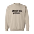 thumbnail image 1 of May Contain Alcohol Crewneck Sweatshirt, 1 of 3