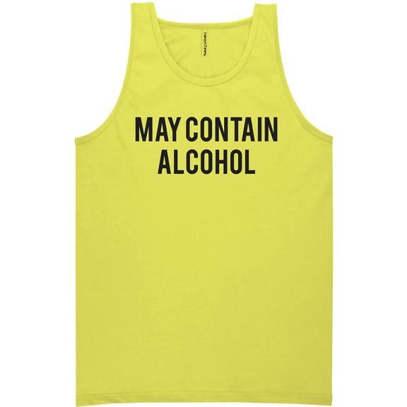 May Contain Alcohol Neon Tank Top