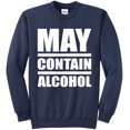 thumbnail image 1 of May Contain Alcohol Sweatshirt, 1 of 4