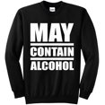 thumbnail image 1 of May Contain Alcohol Sweatshirt, 1 of 4