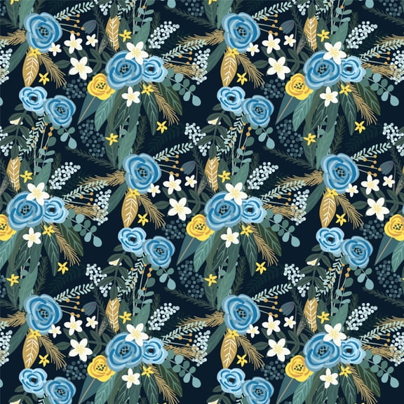 May Floral Pattern Premium Roll Gift Wrap Wrapping Paper