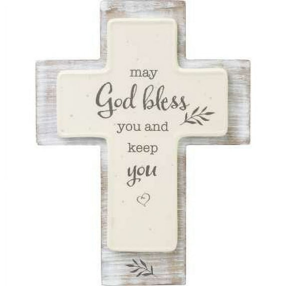 May God Bless You And Keep You Cross
