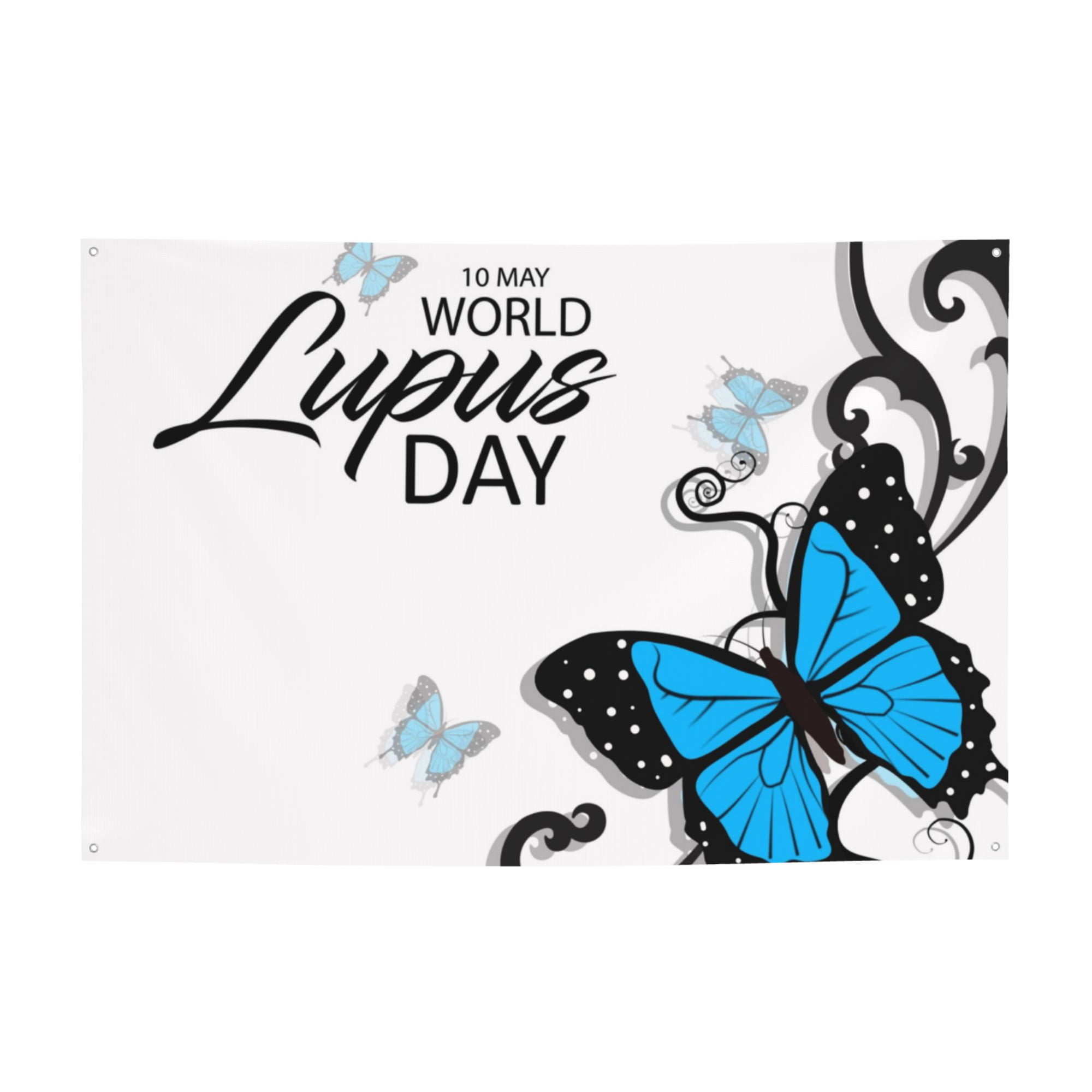 May Is Lupus Awareness Month Backdrop Banner Holiday Decoration Photo Booth Background Tapestry ...