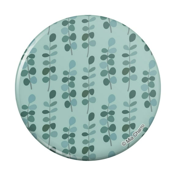 May Leaves Pinback Button Pin