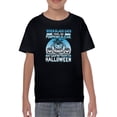 thumbnail image 1 of May Luck Be Yours On Halloween T-Shirt Juniors -Image by Shutterstock,  Small, 1 of 4