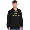 thumbnail image 1 of May Mass Acceleration With You Space Zip Up Hoodie Men's Women's Brisco Brands S, 1 of 6