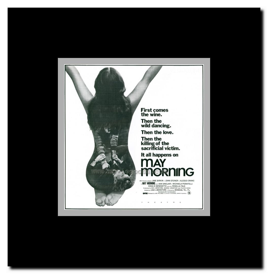 May Morning Framed Movie Poster