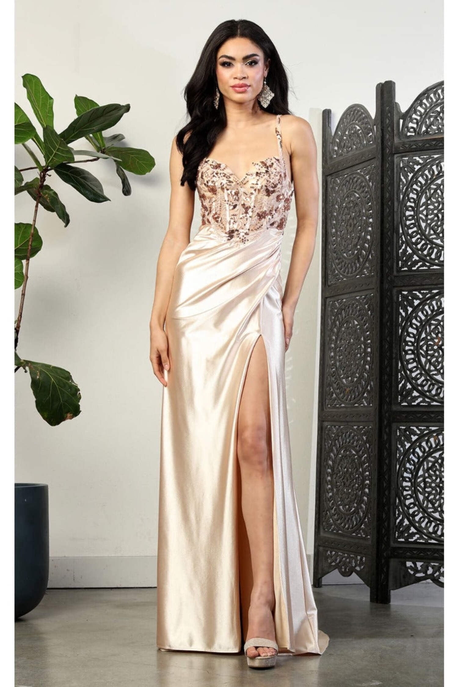 grey and pink dress self-portrait - Pink Jersey Draped Maxi Dress