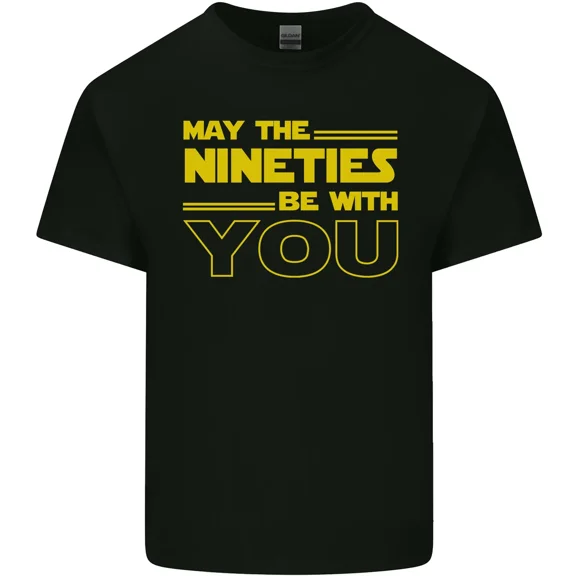 May The 90s Nineties Be With You Funny Sci-Fi and Unisex T-Shirt