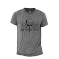 thumbnail image 1 of May The Course Be With You Men's Modern Fit Fun Casual T-Shirt Printed Graphic Tee Heather Grey X-Large, 1 of 3