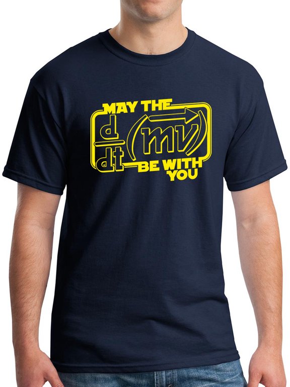 May The Force Be with You Funny Physics Science T-Shirt