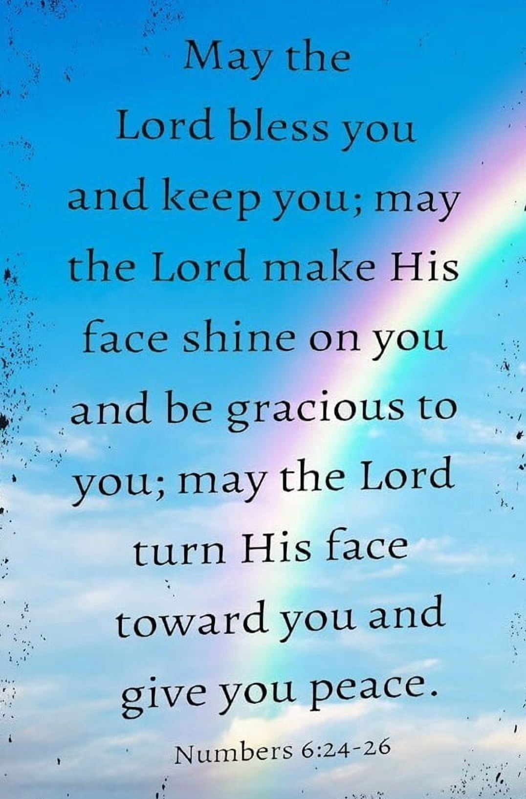 May The Lord Bless You and Keep You, Numbers 6 24 Christian Nursery ...