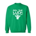 thumbnail image 1 of May The Luck Be With You Crewneck Sweatshirt, 1 of 3