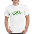 thumbnail image 1 of May The Luck Be With You Empire Graphic Men White T-Shirt, Male Medium, 1 of 4