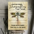 thumbnail image 1 of May You Touch Dragonflies and Stars Canvas Wall Art – Inspirational Quote Print for Girls – Whimsical Nursery or Bedroom Decor – Stretched Ready to Hang – Gift for Daughter, Granddaughter, 1 of 4