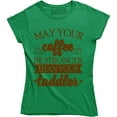 thumbnail image 1 of May Your Coffee BE Stronger Than Your Toddler Funny Slogan Women's T-Shirt, 1 of 4