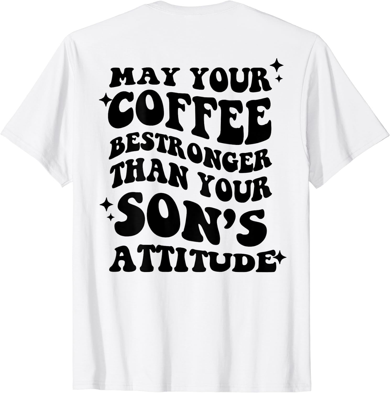 May Your Coffee Be Stronger Than Your Toddler Sweatshirt - Funny Mom Unisex Crewneck Fleece