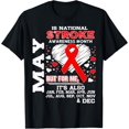 thumbnail image 1 of May is National Stroke Awareness Month Shirt T-Shirt, 1 of 4
