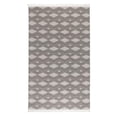 thumbnail image 1 of Maya 2 x 3 Indoor Outdoor Area Rug, Gray Polypropylene, Diamonds, Fringes- Saltoro Sherpi, 1 of 5