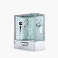 thumbnail image 1 of Maya Bath 109 71 x 38 x 88 in. Catania Left Steam Shower, White, 1 of 1