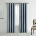thumbnail image 1 of Maya Blackout Grommet Curtain Panel 52 x 63 in Slate Blue, 1 of 6