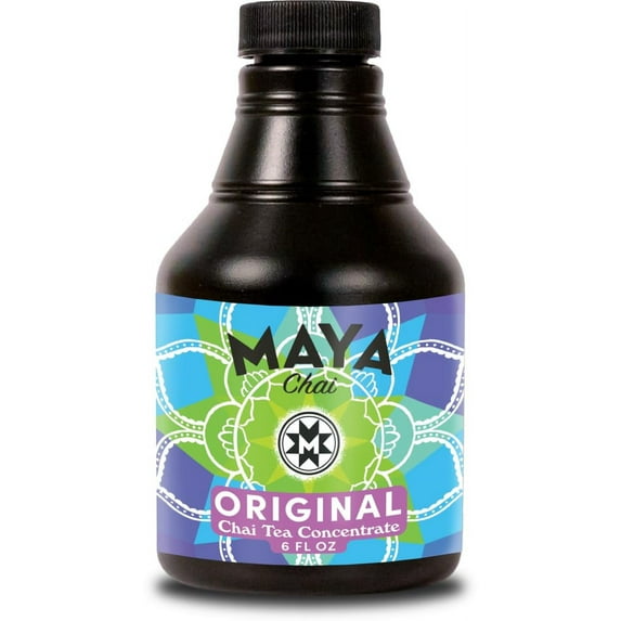 Maya Chai Tea Concentrate, Heritage Recipe, Original, 6 Fluid Ounce