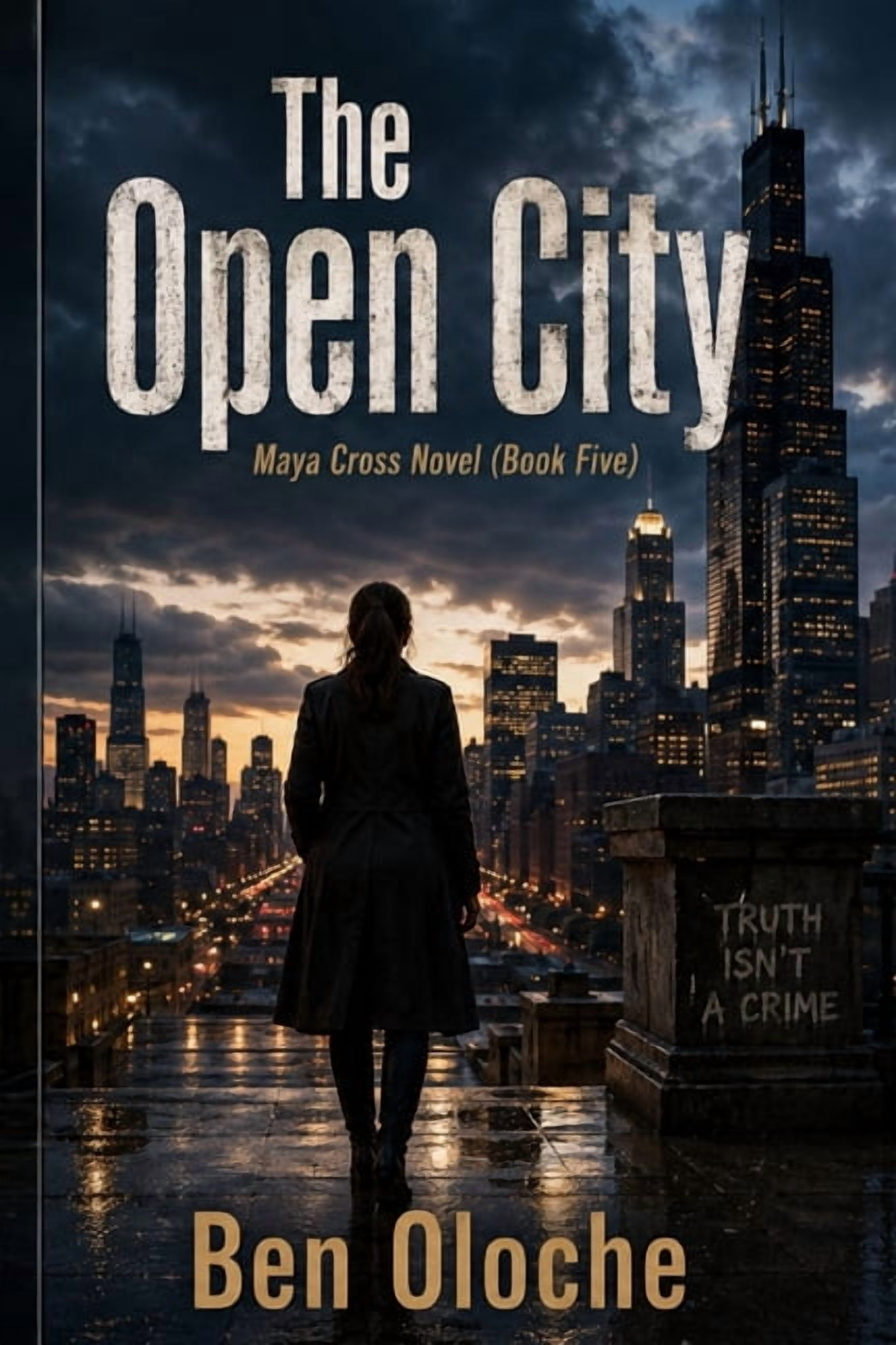 Maya Cross Novel The Open City, (Paperback)