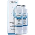 thumbnail image 1 of Maya DA97-17376B Refrigerator Water Filter Replacement for Samsung, Compatible with HAF-QIN, RF23M8070SR, HAF-QIN/EXP, DA97-08006C, 2-Pack, 1 of 3