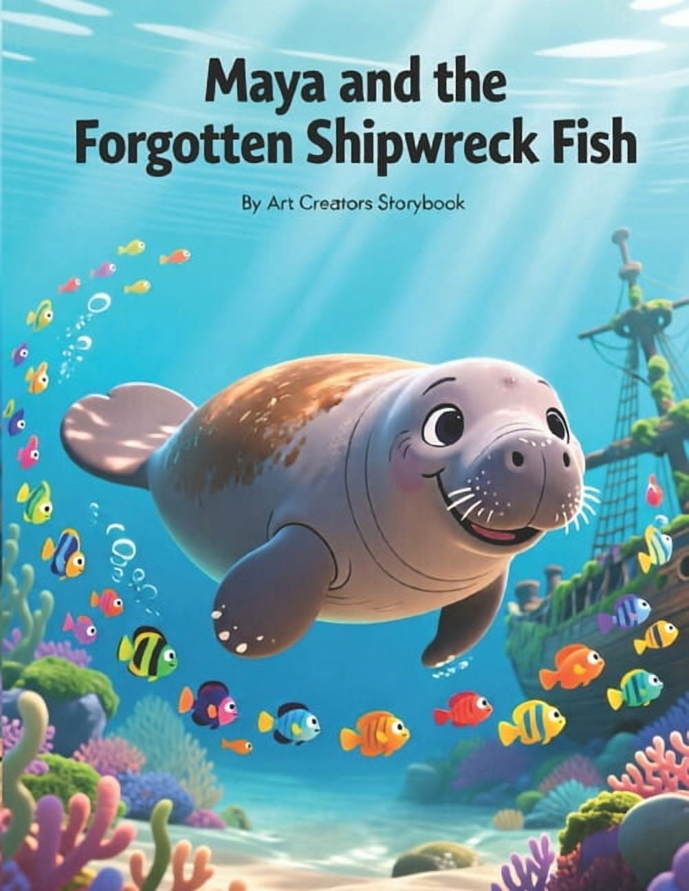 Maya the Gentle Manatee: Kindness & Comp Maya and the Forgotten Shipwreck Fish: A Heartwarming Underwater Story About Inclusion, Kindness, and Social-Emotional L, (Paperback)