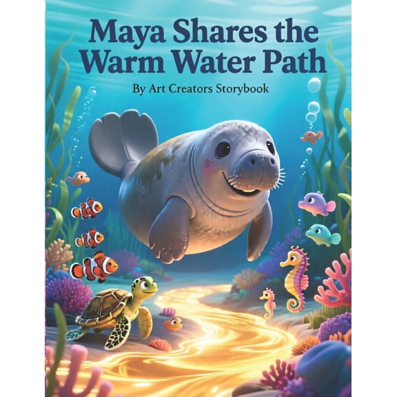 Maya the Gentle Manatee: Kindness & Comp Maya Shares the Warm Water Path: A Heartwarming Underwater Adventure About Sharing, Kindness, and Social-Emotional Learn, (Paperback)