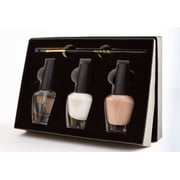 Maya Halal, Breathable & Toxin-Free Vegan Nail Polish French Manicure Set with Brush. ALT1