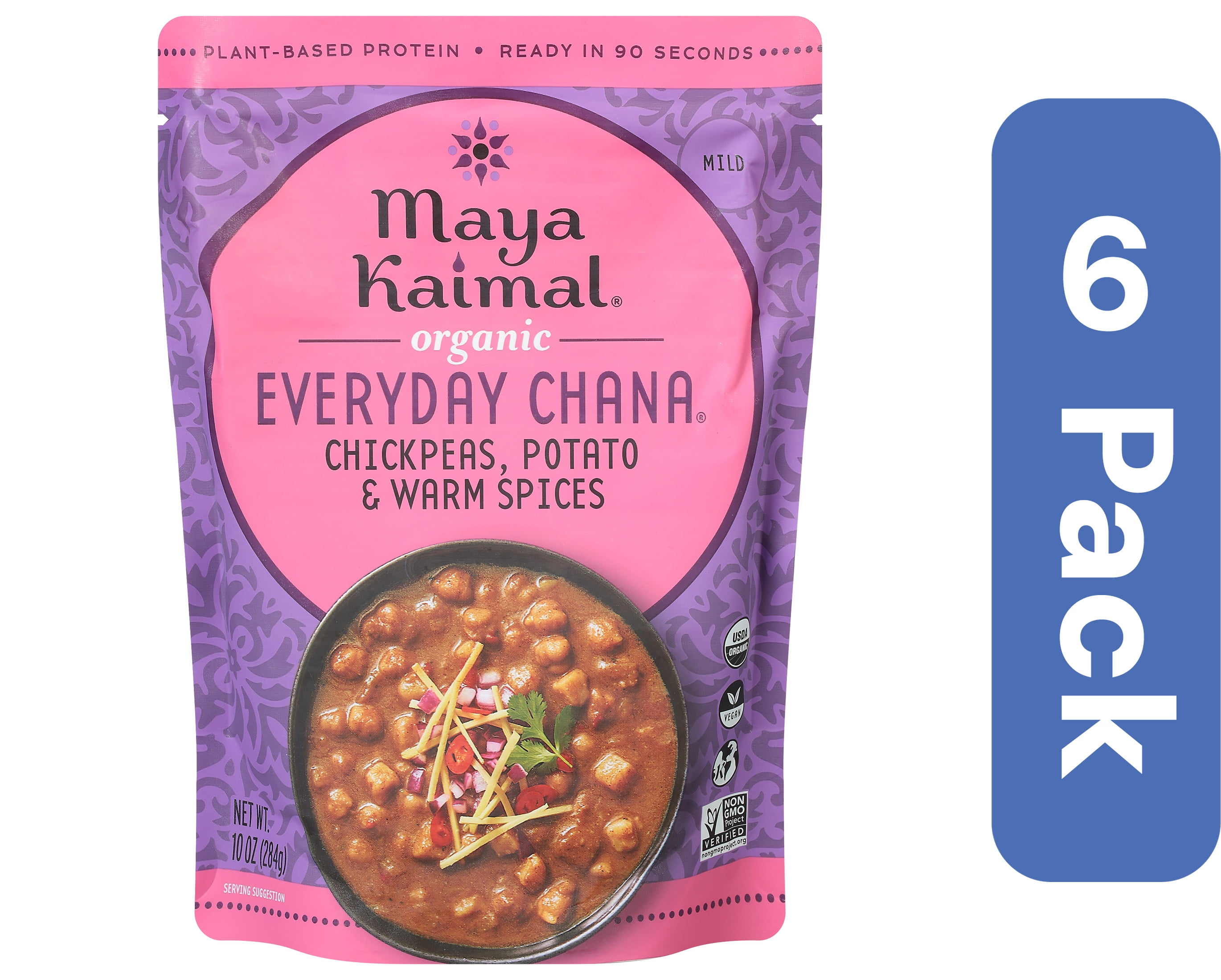 Maya Kaimal Chickpea and Potato Curry 10 oz (Pack Of 6)